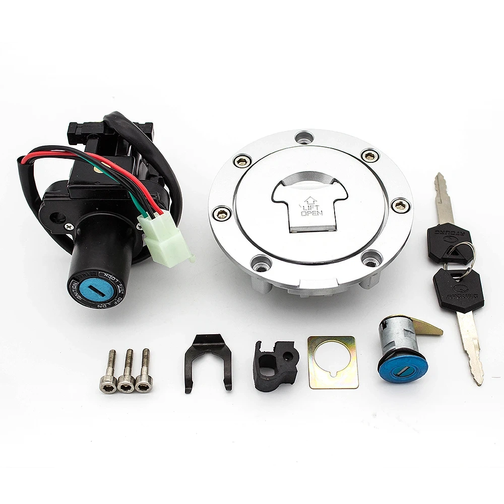 Motorcycle Ignition Switch Fuel Gas Cap Seat Lock Key For Honda CBF500 2004-2005 / CBF600 2004-2009 / Hornet 900 CB919 02-07