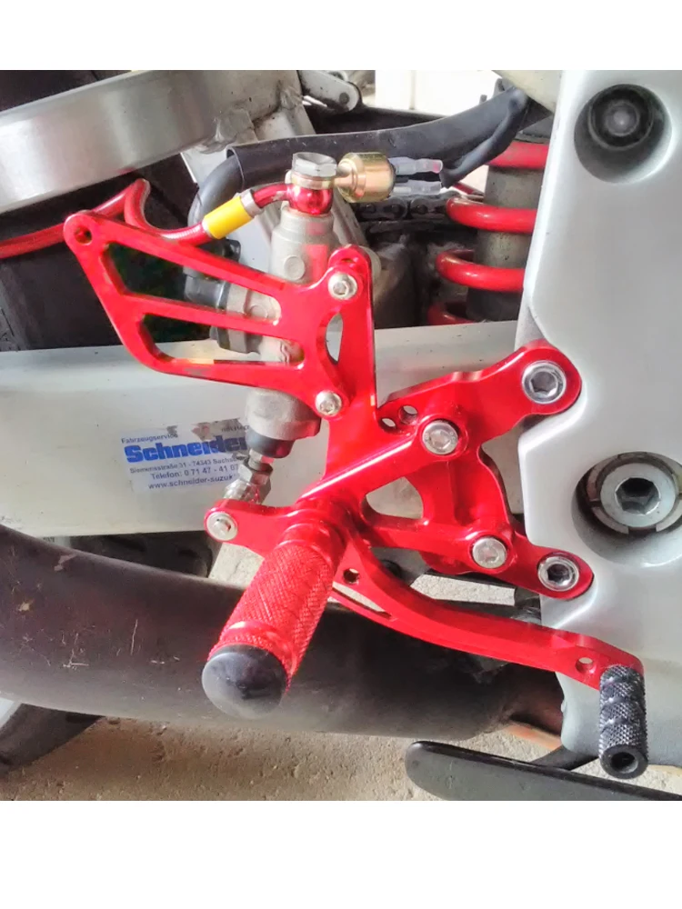 Adjustable Rearset Footpegs For Ninja ZX6R ZX636 ZX-6R 636 2009-2020
