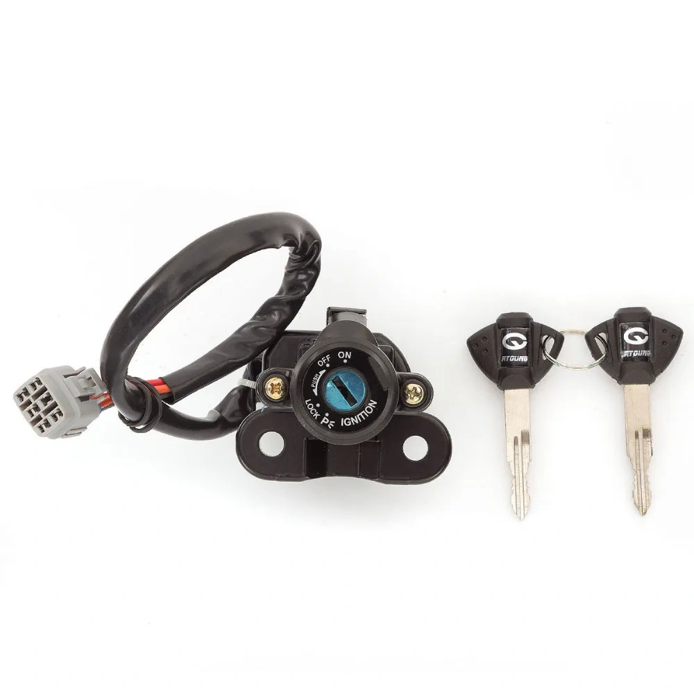 5 Wires Motorcycle Ignition Switch Lock Key Set For Suzuki GSXR 600 750 1000 GSXR600 GSXR750 GSXR1000