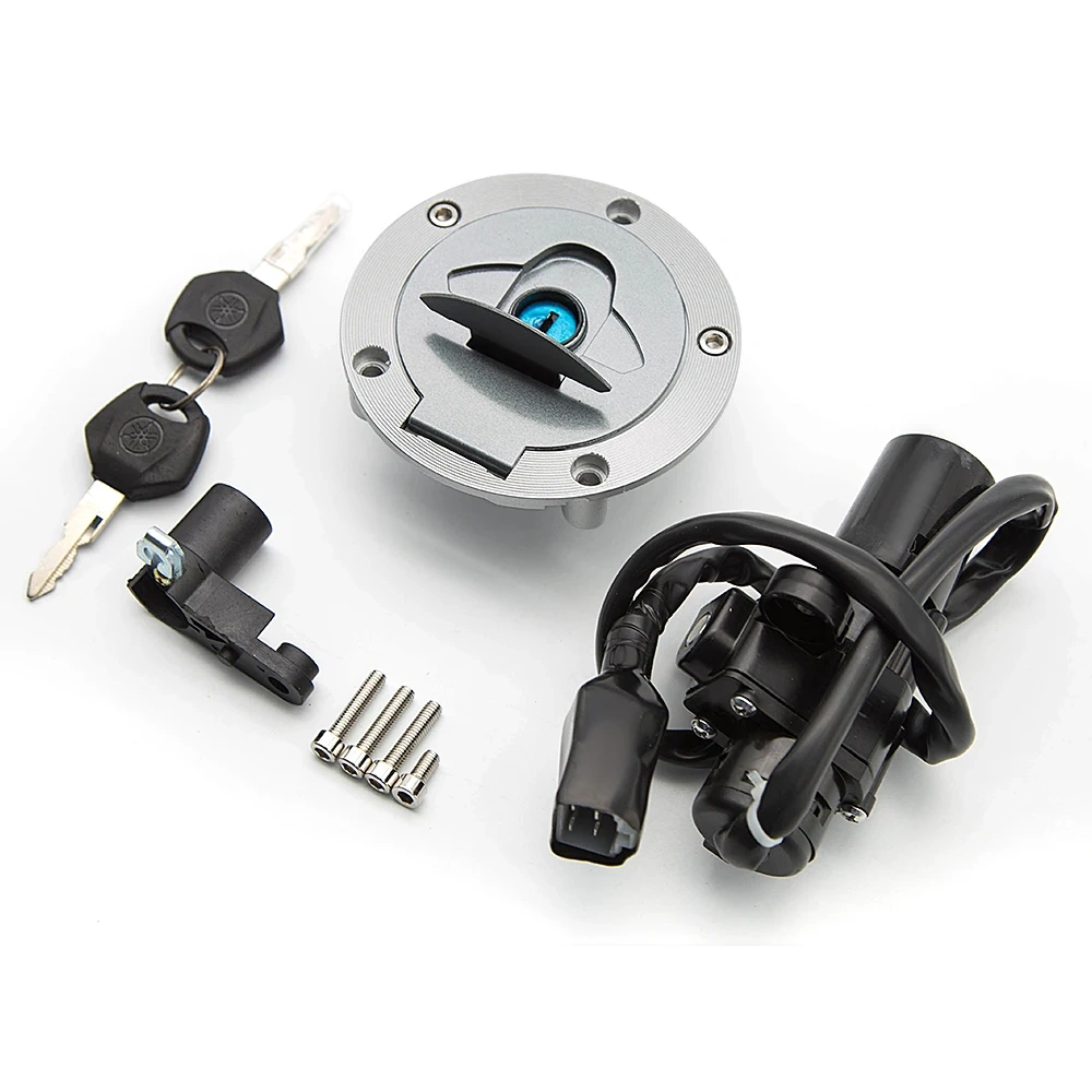 For Yamaha YZF R25 R3 YZFR3 YZFR25 YZF-R3 2015 2016 2017 2018 2019 Motorcycle Ignition Switch Fuel Gas Cap Seat Lock Key Set