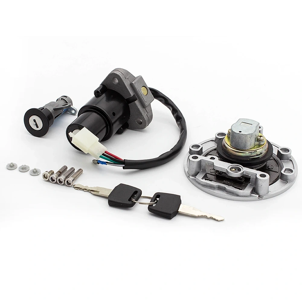 For YAMAHA TZR125 TZM150 TZR150 TDM850 TDM 850 150 125 Ignition Switch Gas Cap Fuel Tank Cover Lock Key Set