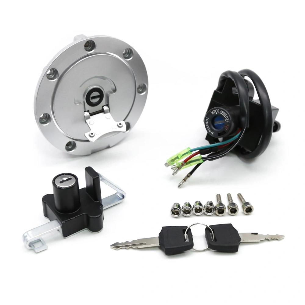 Motorcycle Ignition Switch Fuel Gas Cap Seat Lock Key For Honda NSR125 NSR 125 1993-1998 1999 2000 2001 2002 2003 2004