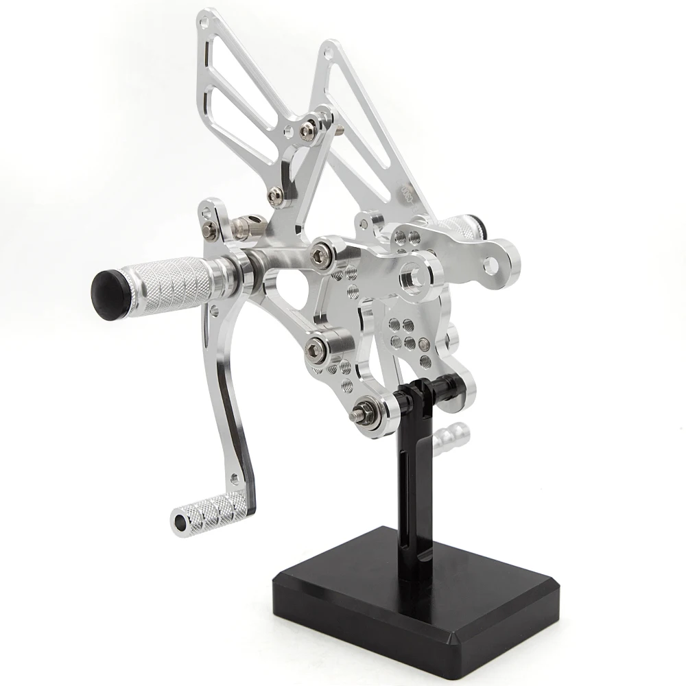 Adjustable Rearset Footpegs For Ninja ZX6R ZX636 ZX-6R 636 2009-2020