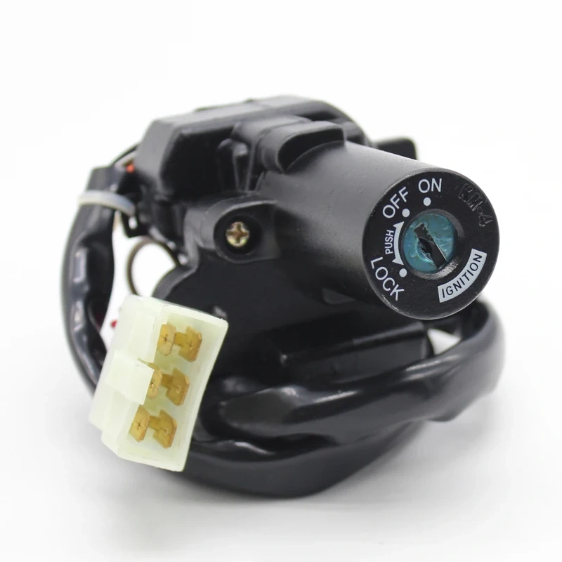 7 Wires Motorcycle Switch Ignition Key Set For Kawasaki Ninja ZX6R ZX7R ZX-7R ZX9R ZX750 ZX600 ZZR400 ZZR600 ZXR750 ZXR400