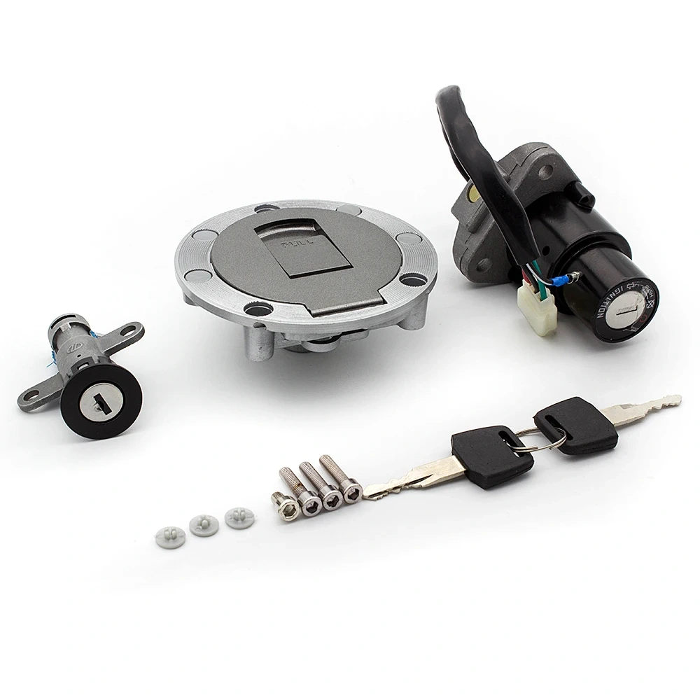 For YAMAHA TZR125 TZM150 TZR150 TDM850 TDM 850 150 125 Ignition Switch Gas Cap Fuel Tank Cover Lock Key Set