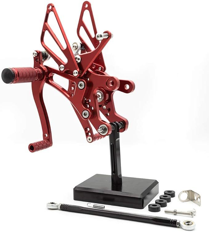 Adjustable Rearsets FOR Yamaha YZF-R6 YZFR6 1999--2002 CNC Footrest Rear Set