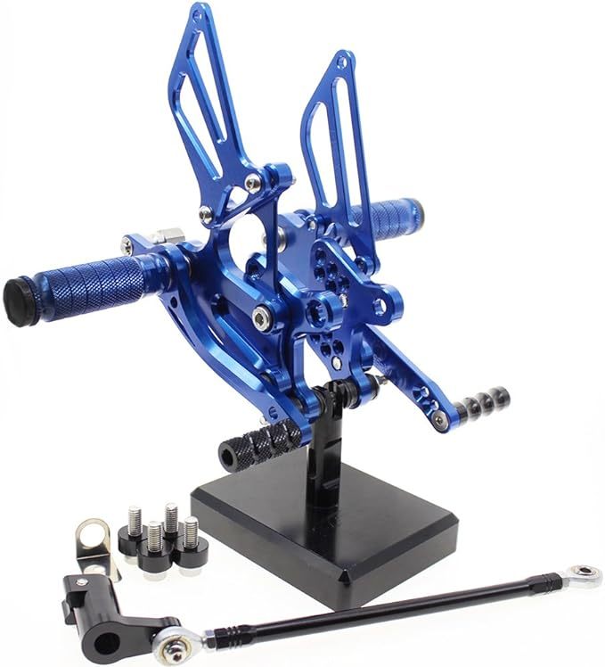 Adjustable Rearsets FOR Yamaha YZF R1 YZF-R1 YZFR1 1998--2003 CNC Footrest Rear Set
