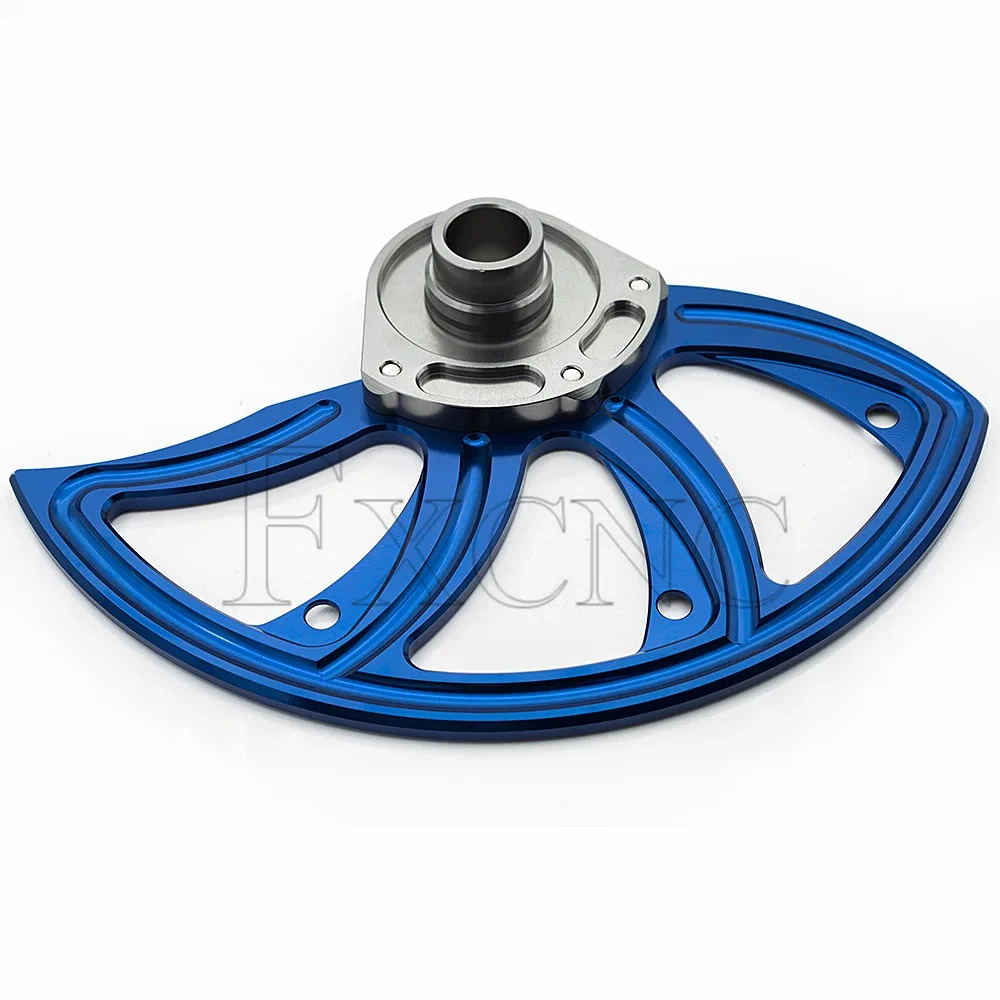 CNC Aluminum Motorcycle Front Rear Brake Disc Guard Protector Cover For HusqvarnaTE FE FC TC 125 200 250 300 350 400 450 501