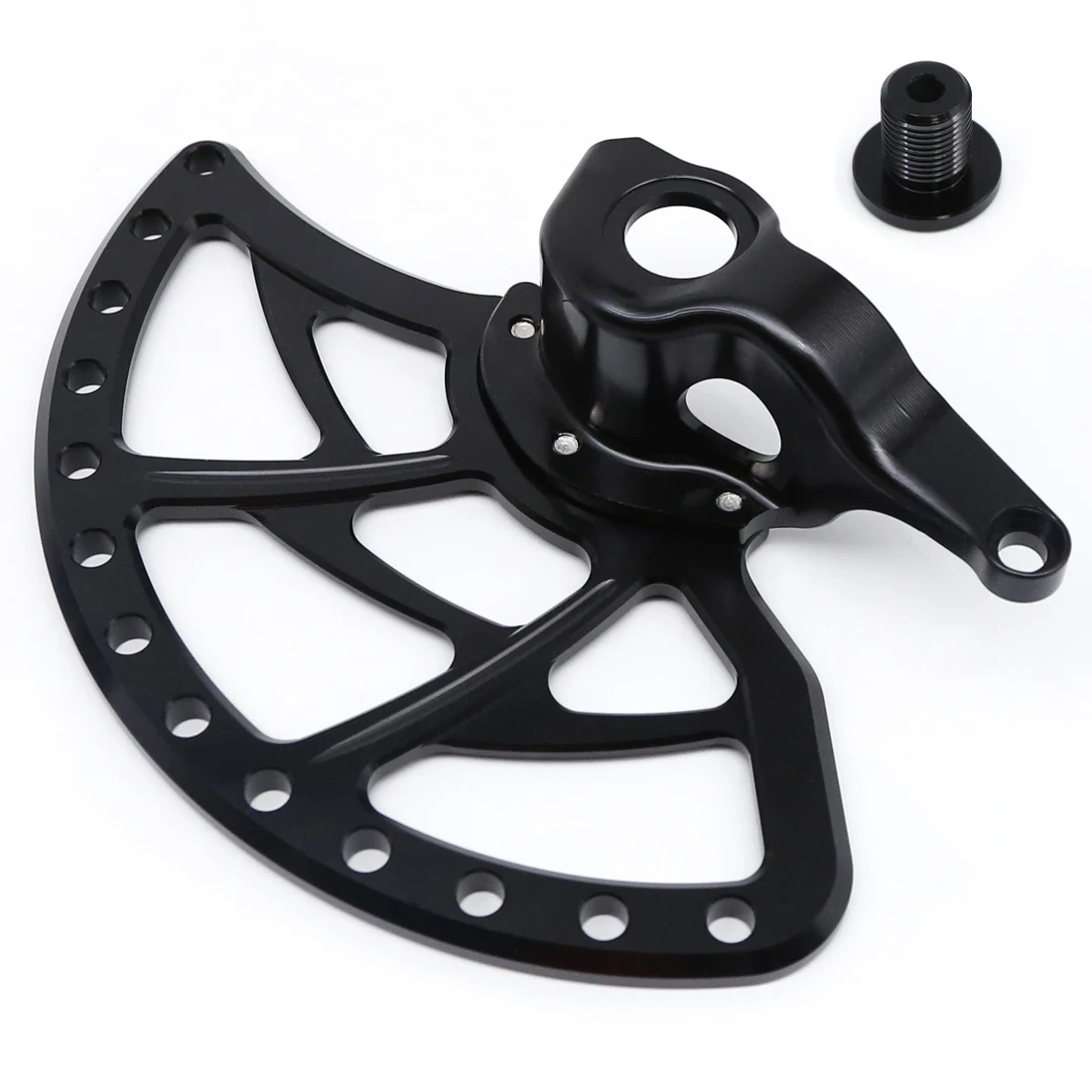 CNC Aluminum Front Brake Disc Guard Cover For Surron Sur-ron Ultra Bee Accessories Black Gold Gray