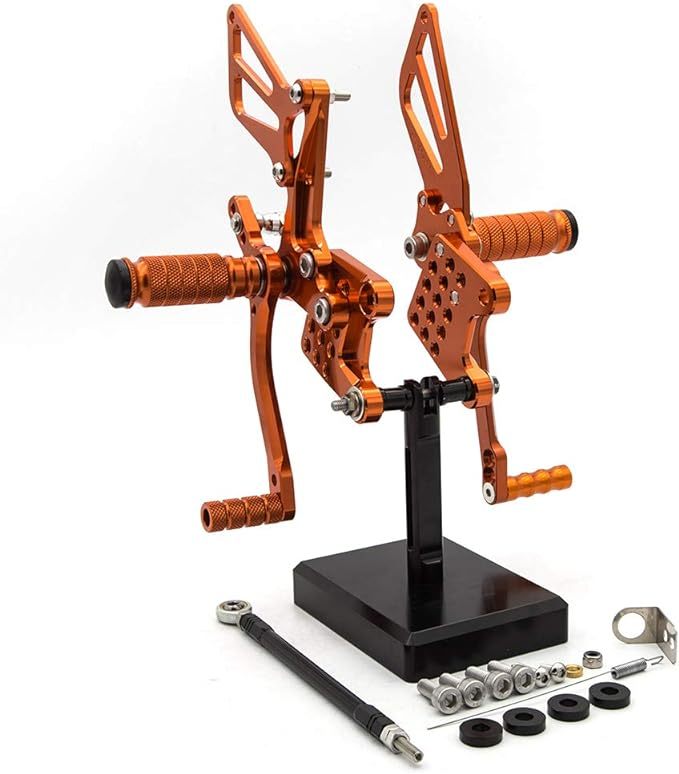 Adjustable Rearsets FOR Suzuki GSXR750 1996-2005 GSXR600 1996-2005 GSXR1000 2000-2004 SV650 SV650S SV1000 SV1000S 1998-2014 CNC Footrest Rear Set