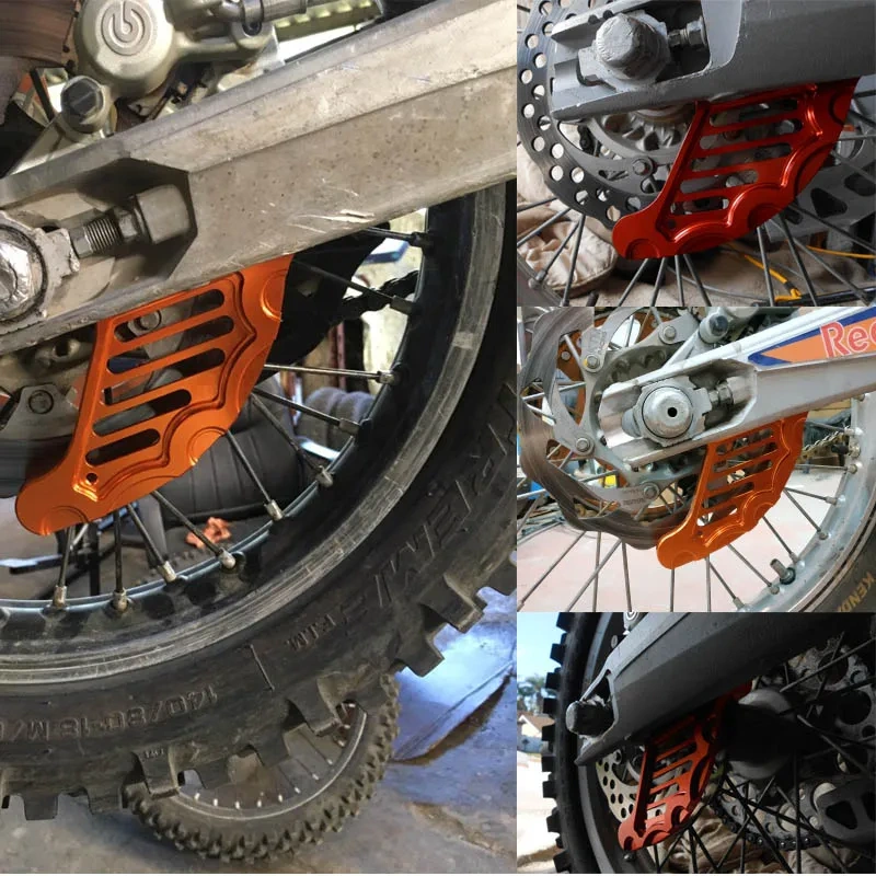 2004-2022 CNC Rear Brake Disc Guard Protector For EXC XC XCW XCF XCFW EXCF SX SXF 125 200 250 300 350 400 450 500 505 530