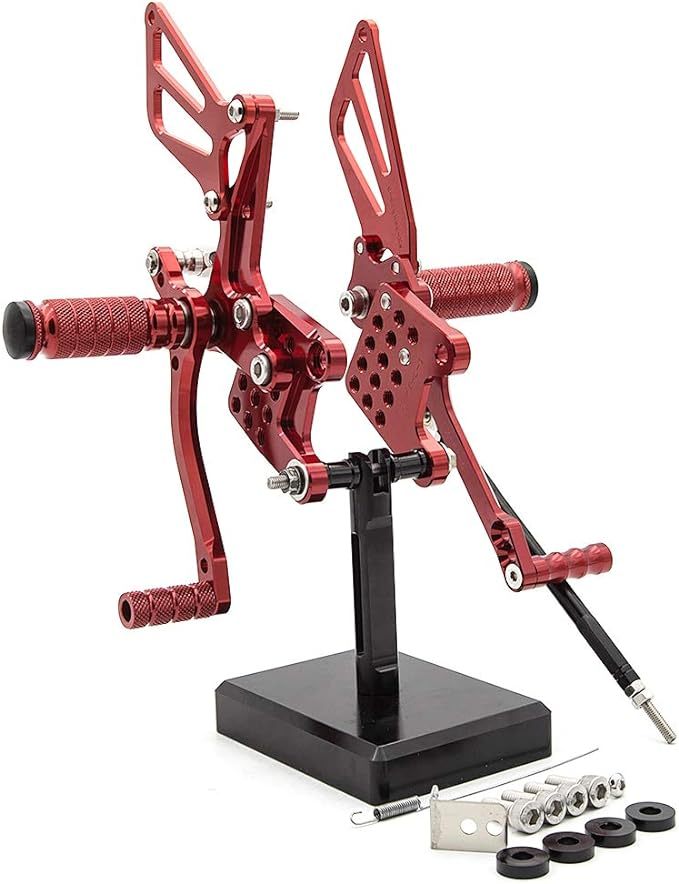 Adjustable Rearsets FOR Suzuki GSXR750 1996-2005 GSXR600 1996-2005 GSXR1000 2000-2004 SV650 SV650S SV1000 SV1000S 1998-2014 CNC Footrest Rear Set