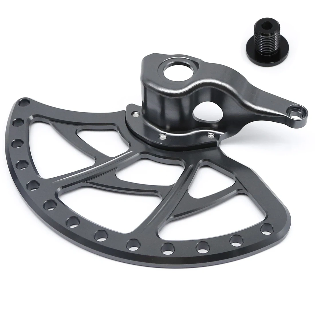 For Surron Sur-ron Ultra Bee CNC Aluminum Front Brake Disc Guard Cover Black Gold Gray