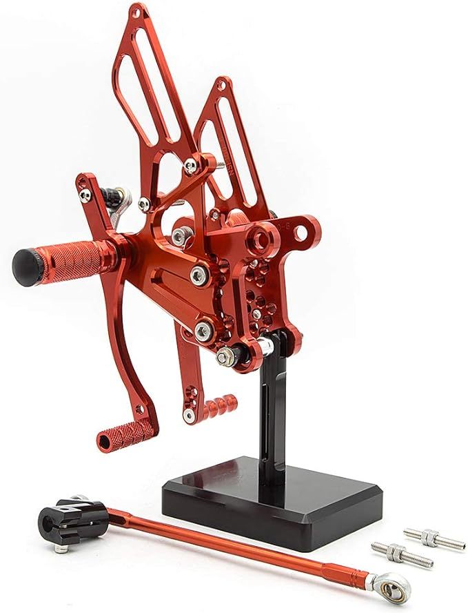 Adjustable Rearsets FOR Yamaha YZFR6 YZF-R6 YZF R6 1999--2002 CNC Footrest Rear Set