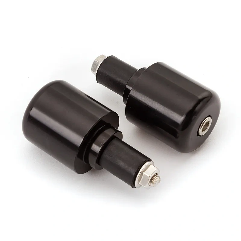 Black Motorcycle Handlebar Grips Bar Ends Sliders Cap Plug For YAMAHA YZF R6 1999-2016 YZF R6S 2006-2009 R6-Champions LE 2001