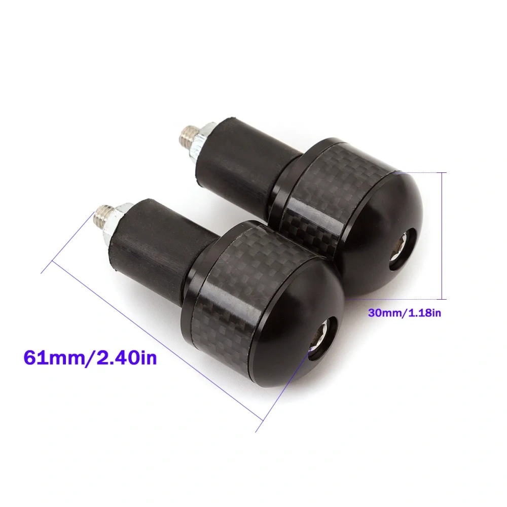 7/8" 22MM Universal Motorcycle Aluminum Handlebar Grips Bar Ends Sliders Handle Bars Grip Counterweights Cap Plug Slider
