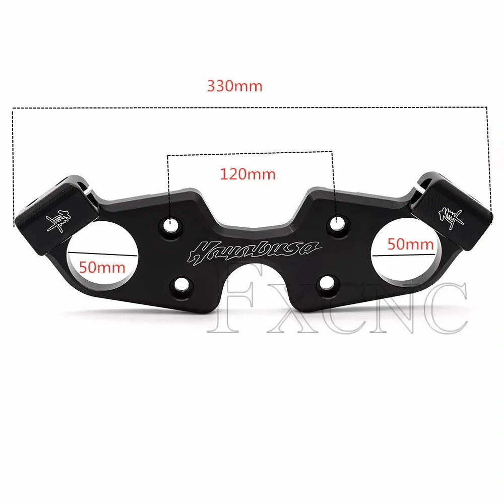 For Suzuki Hayabusa GSXR1300 GSX1300R GSX 1300 R 1999-2018 Front Lowering Triple Tree Fork Upper Top Clamp 2000 2001 02 03 04 05