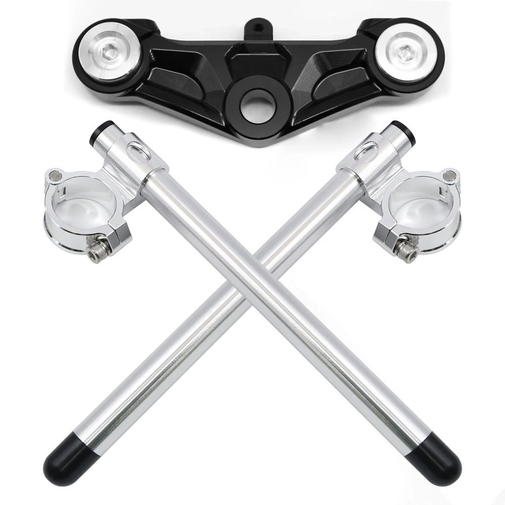 FOR CFmoto CF Moto XO-1 Papio 125 CF125 / XO-1 ABS CNC Motorcycle Front Fork Triple Tree Upper Top Clamp With Handlebar Clip On