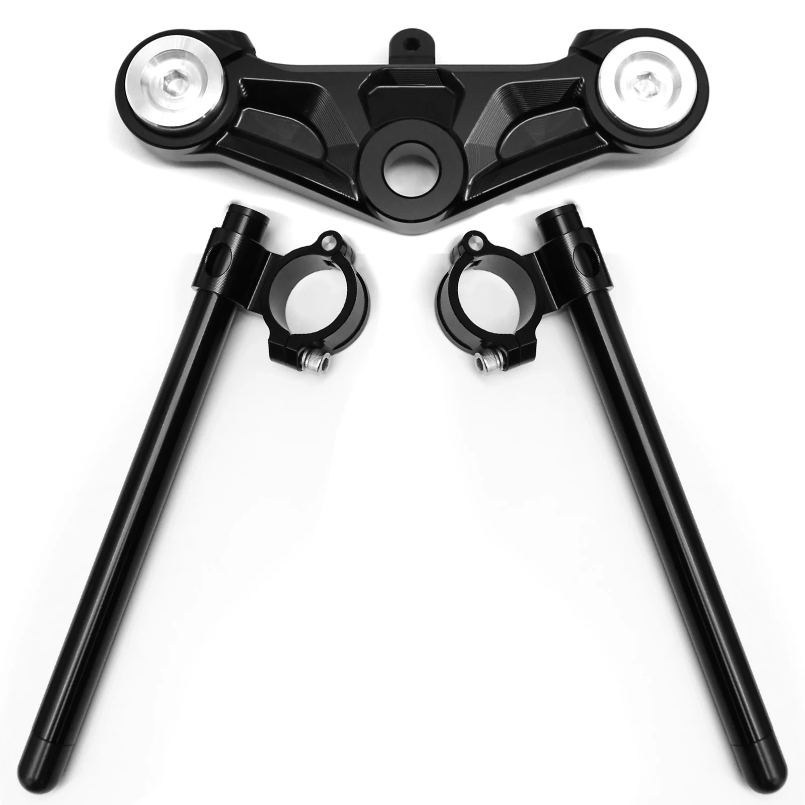 FOR CFmoto CF Moto XO-1 Papio 125 CF125 / XO-1 ABS CNC Motorcycle Front Fork Triple Tree Upper Top Clamp With Handlebar Clip On