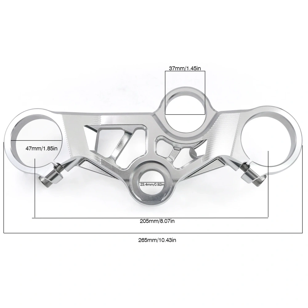 YZF-R3 2021 2022 2023 CNC Motorcycle Front Triple Tree Upper Bridge Top Clamp Fork For Yamaha YZF R3 YZFR3 Accessories