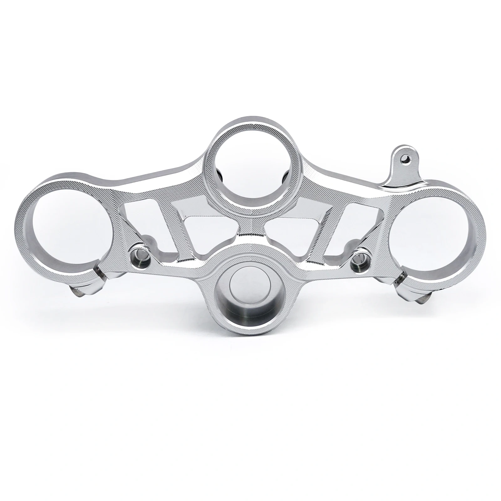 Chrome FOR Yamaha YZF-R7 YZF R7 2021 2022 2023 CNC Motorcycle Front Fork Triple Tree Front End Upper Bridge Top Clamp Accessorie