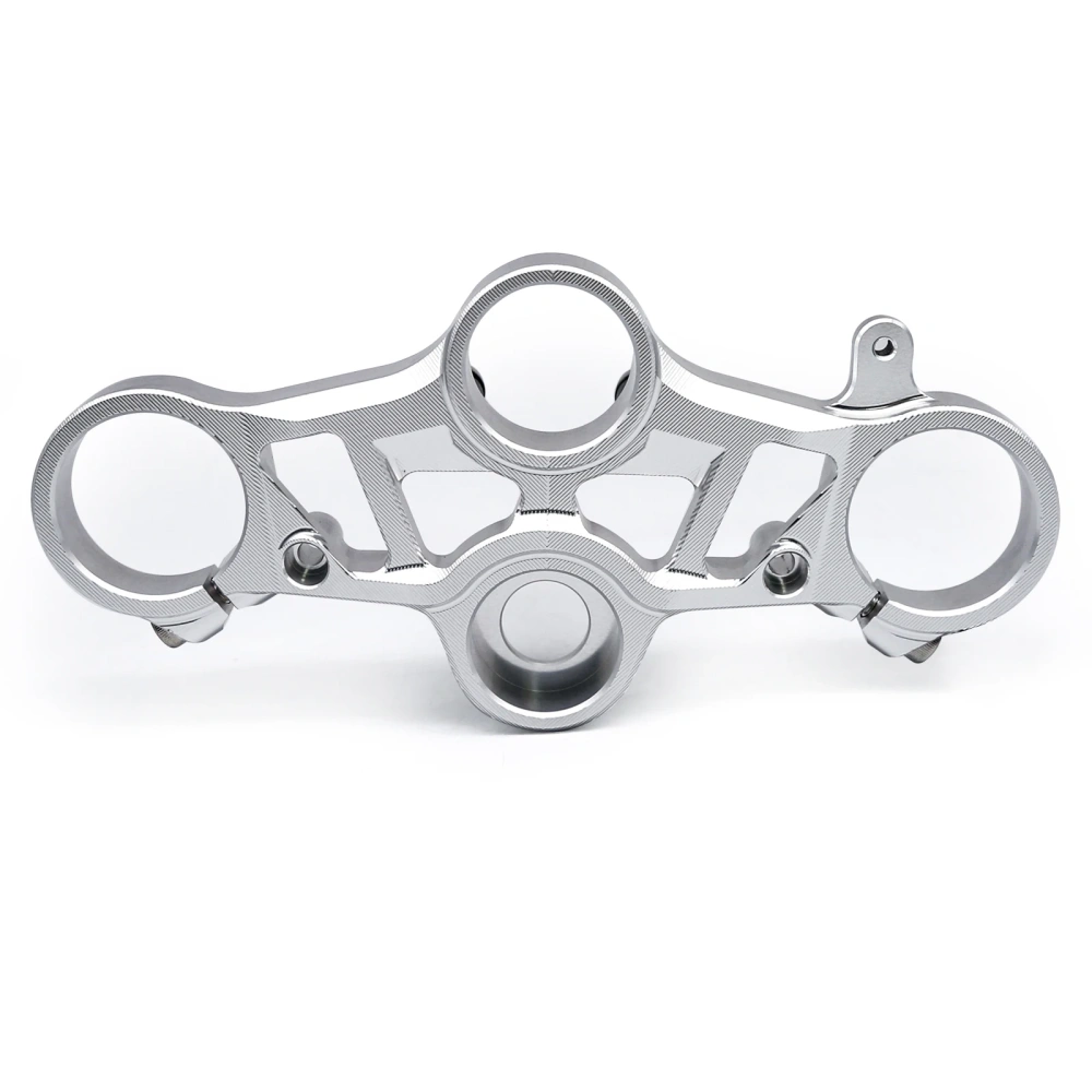 Chrome FOR Yamaha YZF-R7 YZF R7 2021 2022 2023 CNC Motorcycle Front Fork Triple Tree Front End Upper Bridge Top Clamp Accessorie
