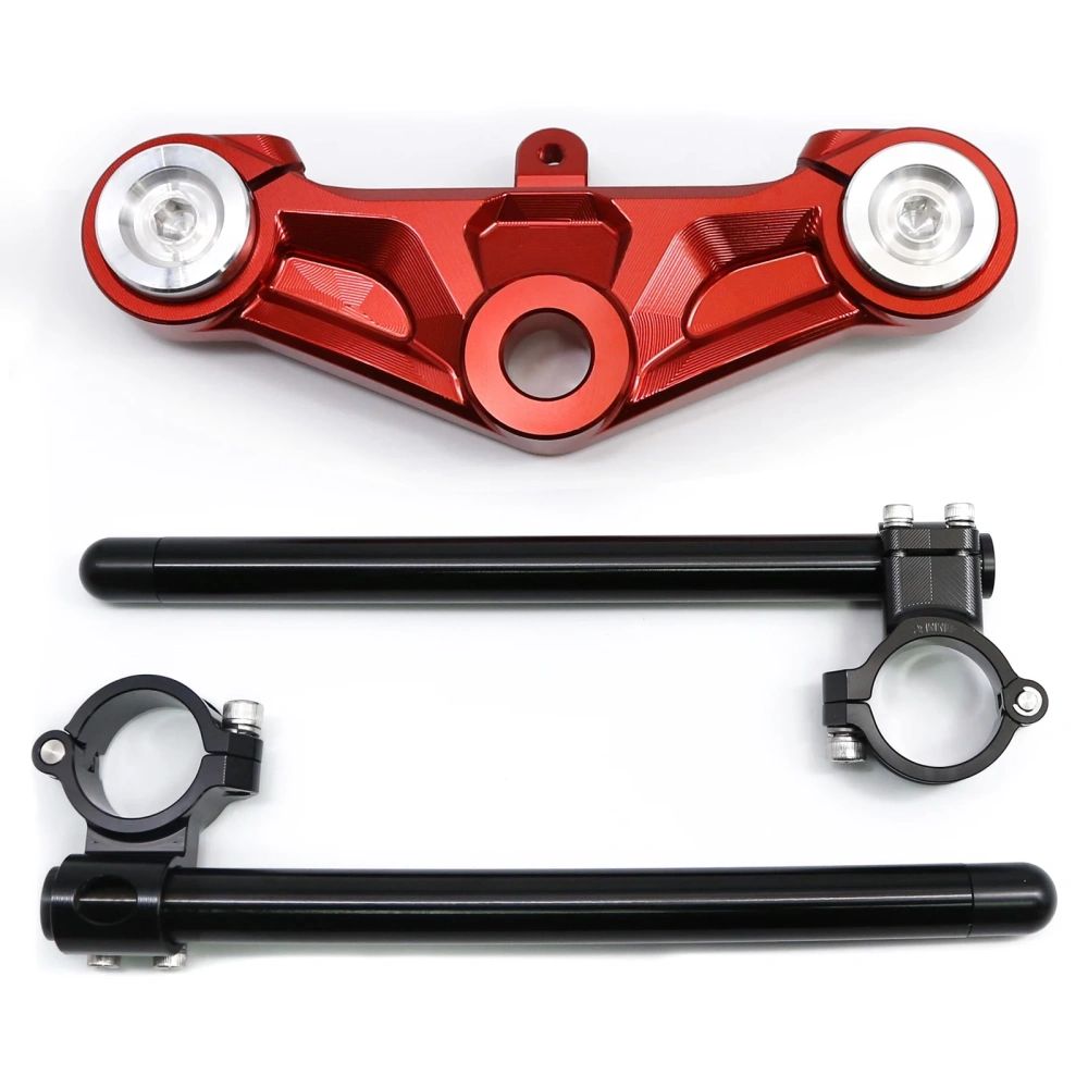 FOR CFmoto CF Moto XO-1 Papio 125 CF125 / XO-1 ABS CNC Motorcycle Front Fork Triple Tree Upper Top Clamp With Handlebar Clip On