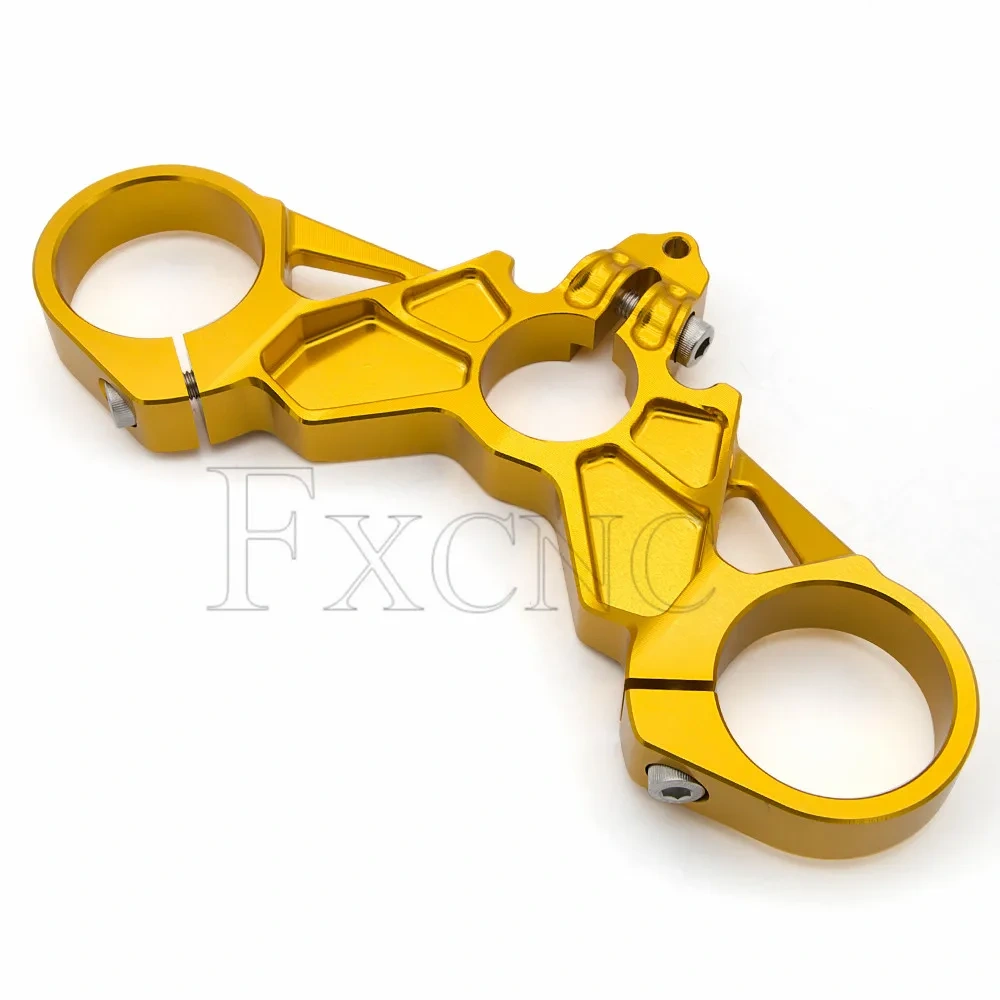 Gold For Ducati 749 848 999 Motorcycle Aliuminum Upper Top Clamp Front Lowering Triple Tree
