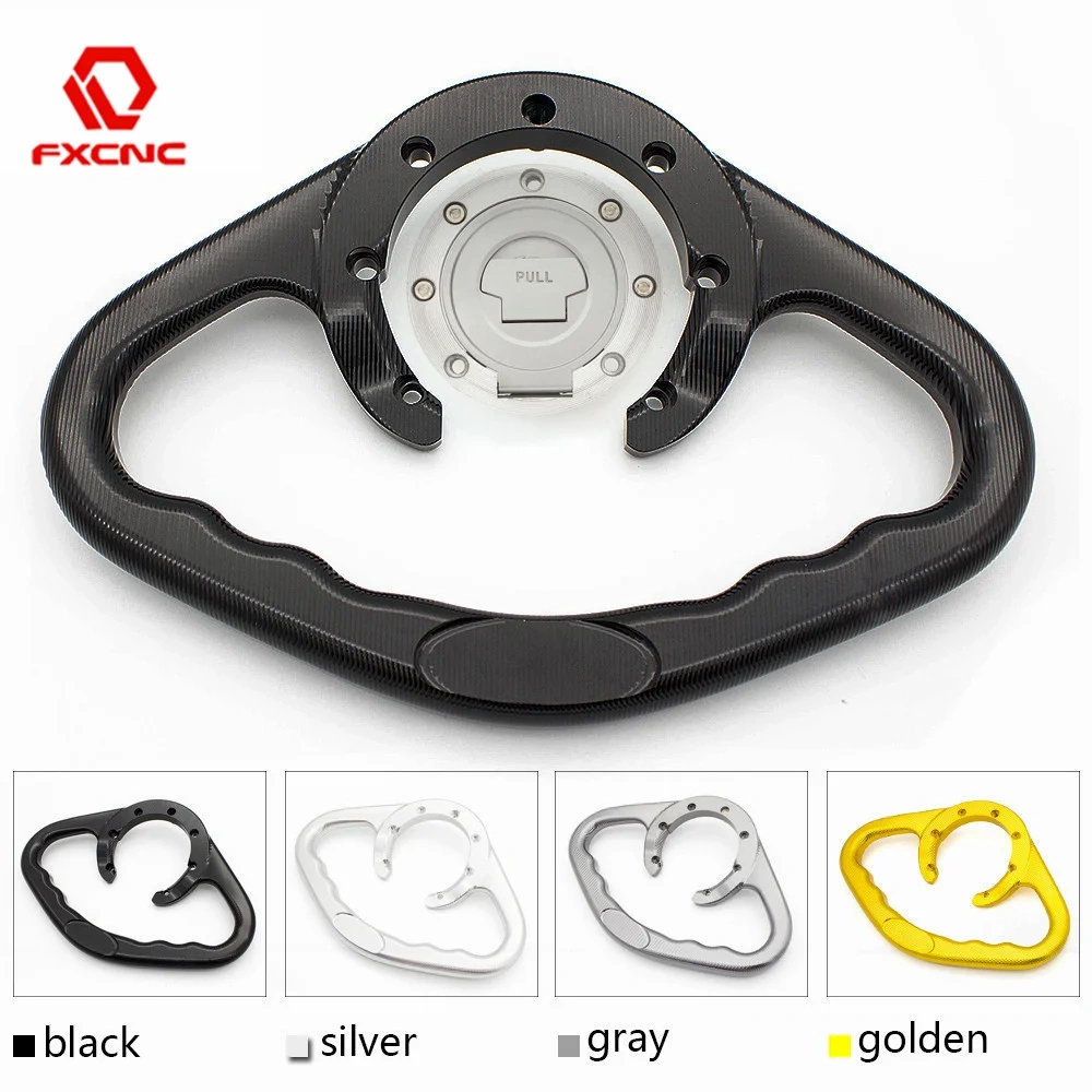 For Yamaha YZF R1 R6 R6S R3 R25 MT07 MT09 FZ1 FZ6 FZ8 FJR1300 YZF600 CNC Passenger Grab Handle Handgrips Hand Grip Tank Armrest