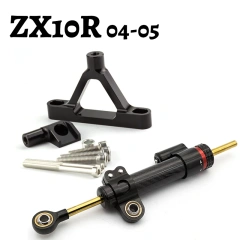 Carbon Fiber Steering damper kit Black