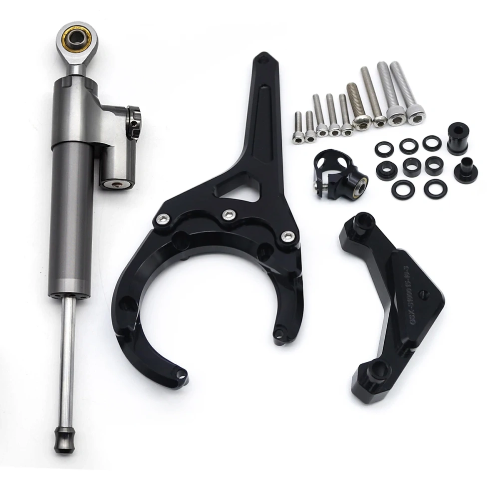 2023 2022 For Suzuki GSX-S1000GT GSX S1000 GT GSX-S 1000 GSXS1000 Carbon Steering Damper Stabilizer Bracket Support Mounting Kit