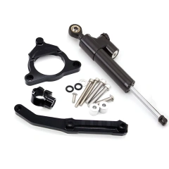 Steering damper kit Black