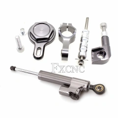Steering damper kit Gray
