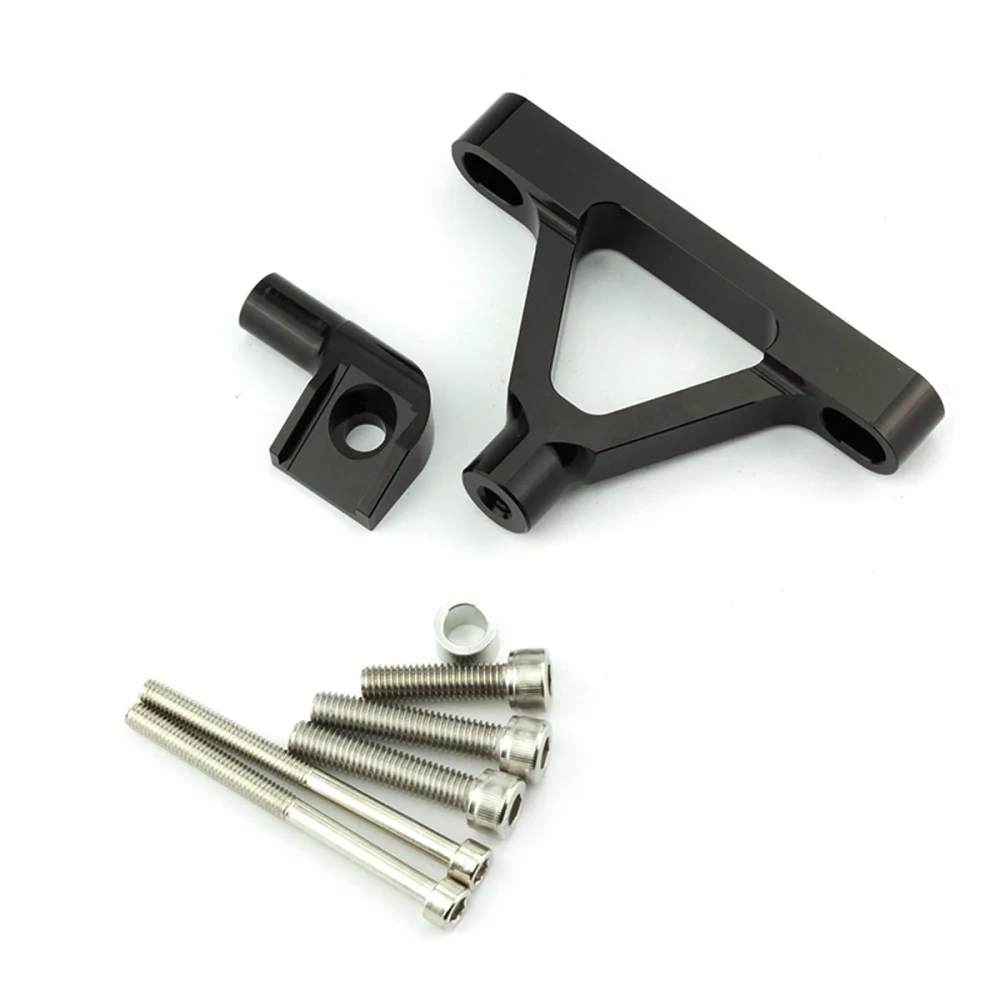 Fit For Kawasaki NINJA ZX6R ZX-6R 2007 2008 Damper Steering Stabilizer Linear Reversed Safety Control Bracket Mount Support