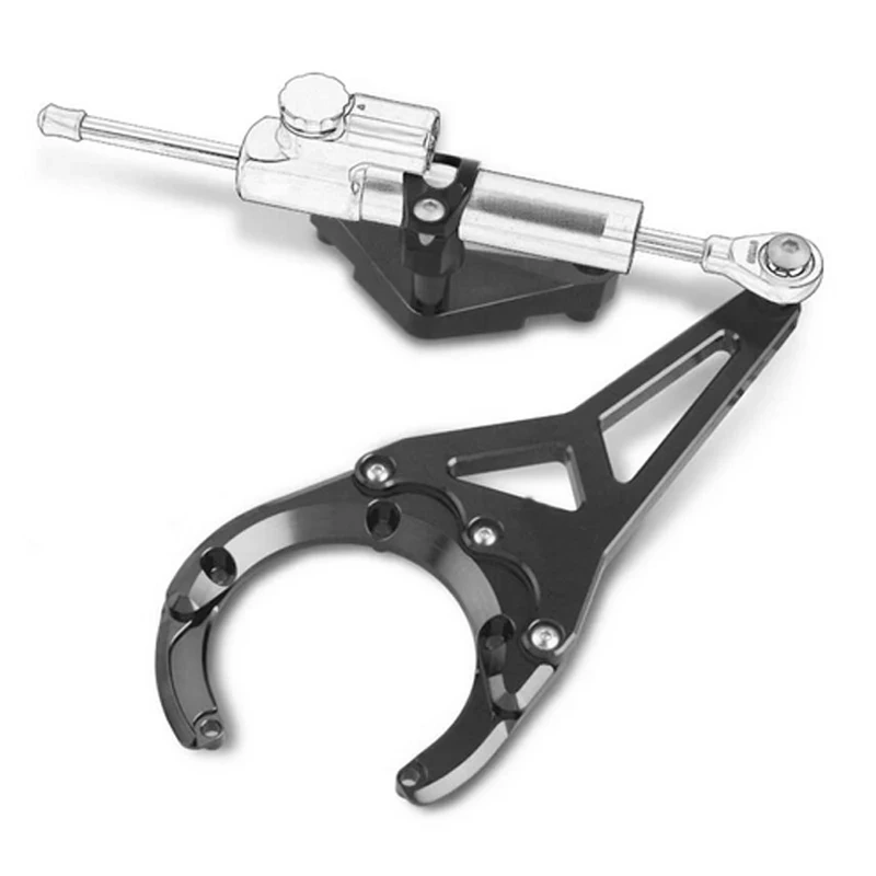 2023 2022 For Suzuki GSX-S1000GT GSX S1000 GT GSX-S 1000 GSXS1000 Carbon Steering Damper Stabilizer Bracket Support Mounting Kit