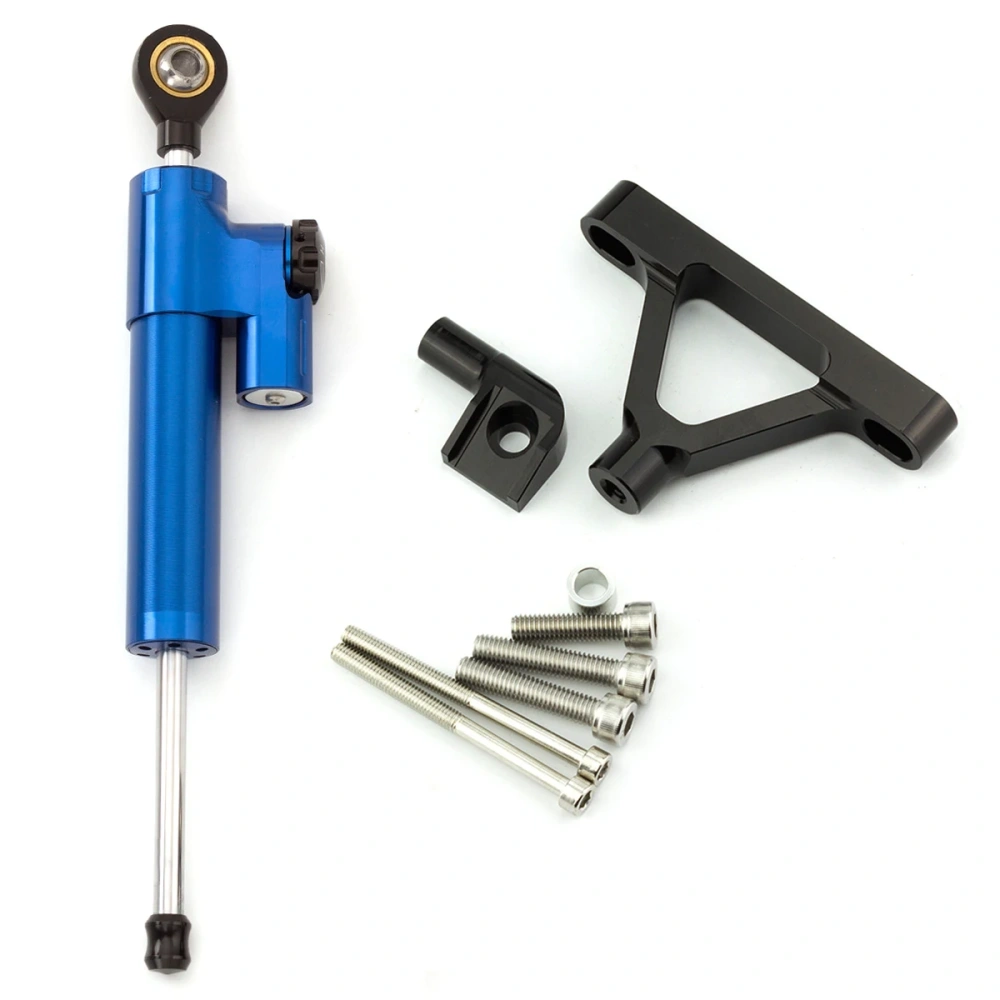 Fiber Carbon Motorcycle Steering Damper Stabilizer Bracket For Kawasaki ZX10R ZX-10R ZX 10R 2004 2005 Dampers Mount Support Kit
