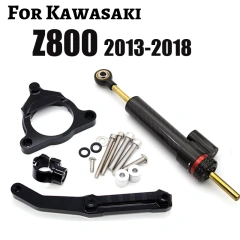 Carbon Fiber Steering damper kit Black