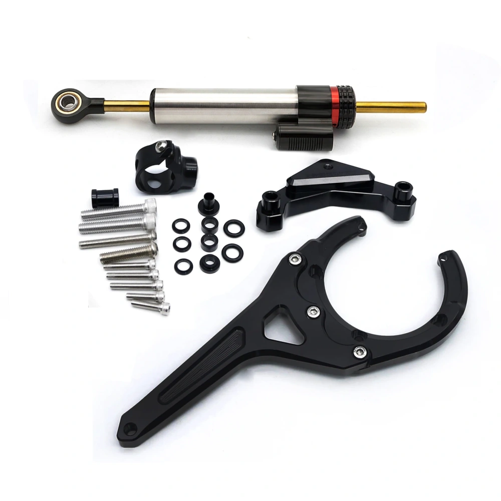 2023 2022 For Suzuki GSX-S1000GT GSX S1000 GT GSX-S 1000 GSXS1000 Carbon Steering Damper Stabilizer Bracket Support Mounting Kit