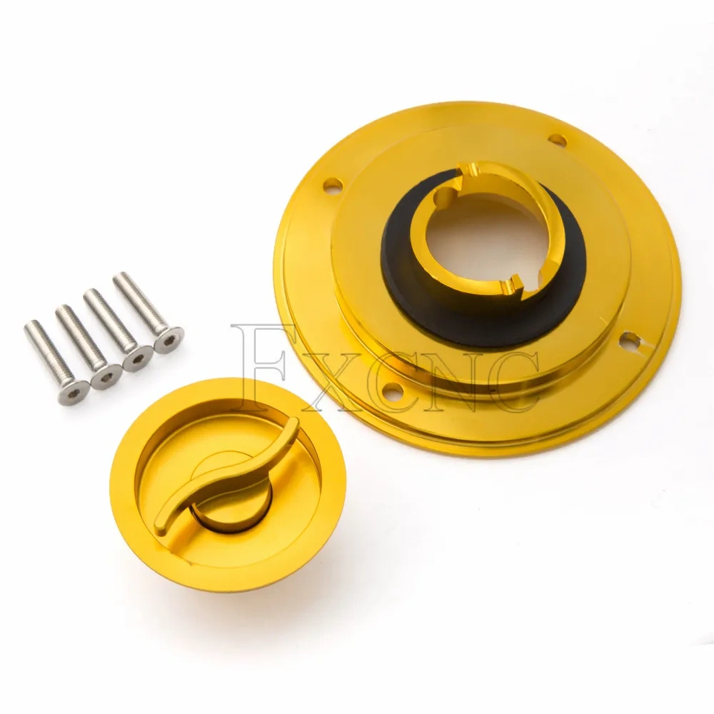 Motorcycle Fuel Gas Tank Cap Cover Keyless For Suzuki GSXR 600 750 1000 GS500 RGV 250 GSX400 600 Katana 600 750 GSX-600F RF-900