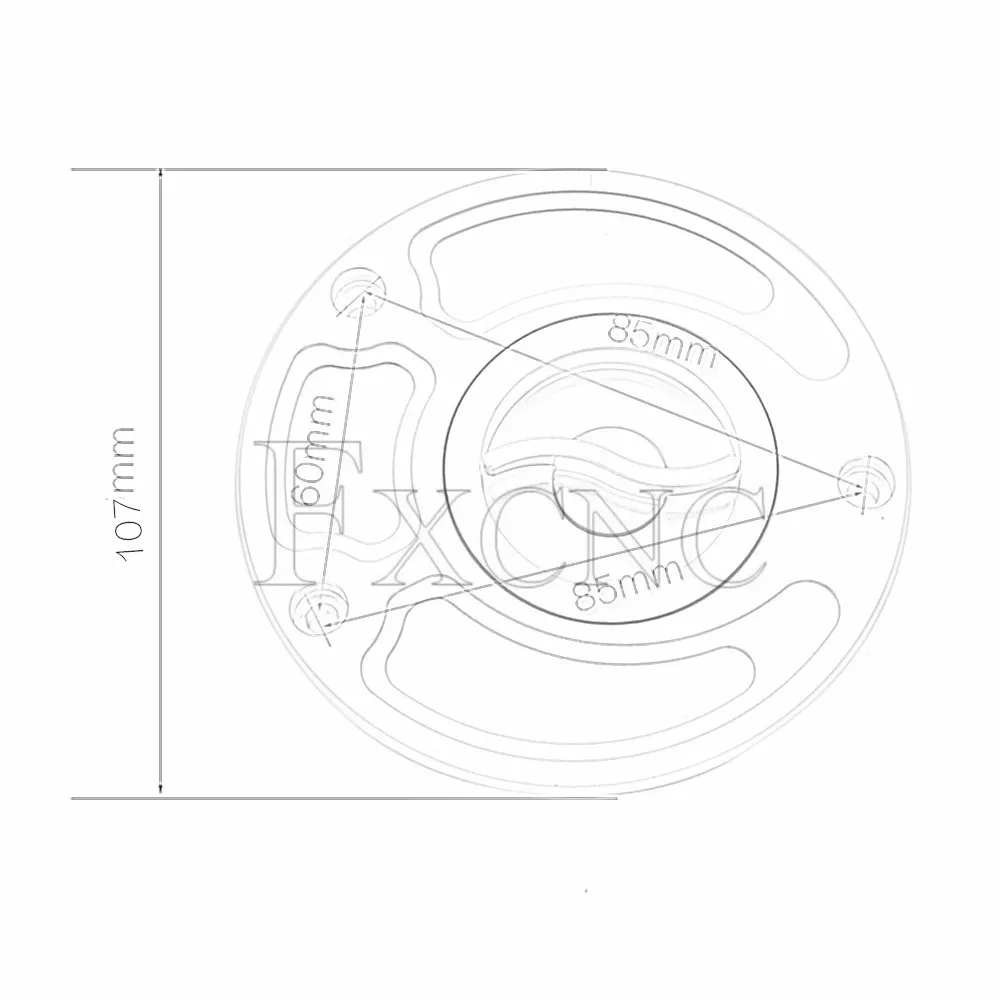 Gas Fuel Tank Cap For Suzuki GSXR600 750 1000 GSXR GSXR1000 K4 K5 K6 K7 K8 K9 2010-2020 SV650 GW250 Bandit GSF 650 1250 GSX1300R