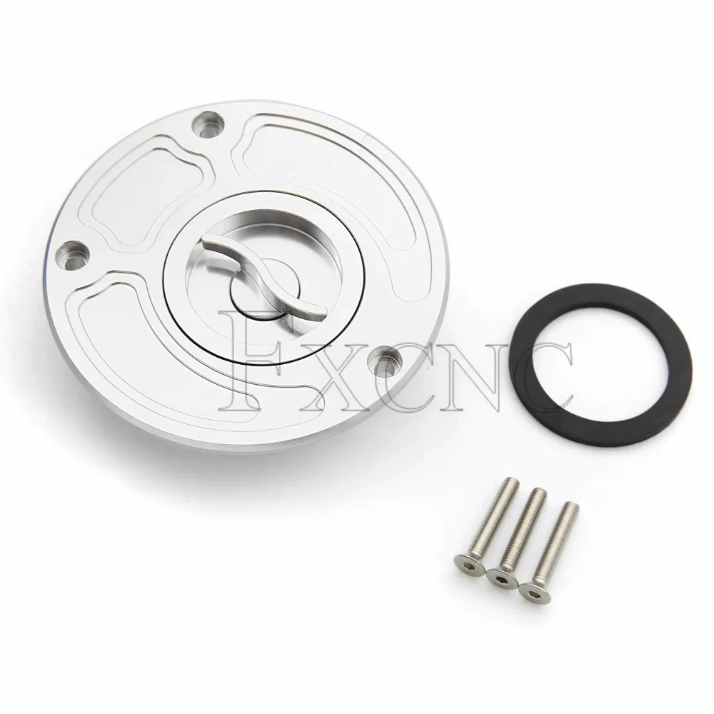 CNC Motorcycle Fuel Tank Gas Cap Keyless For Honda CBR 600 F2/F3/F4/F4i RVF VFR CB400 CB1300 CBR1000RR CBR600RR