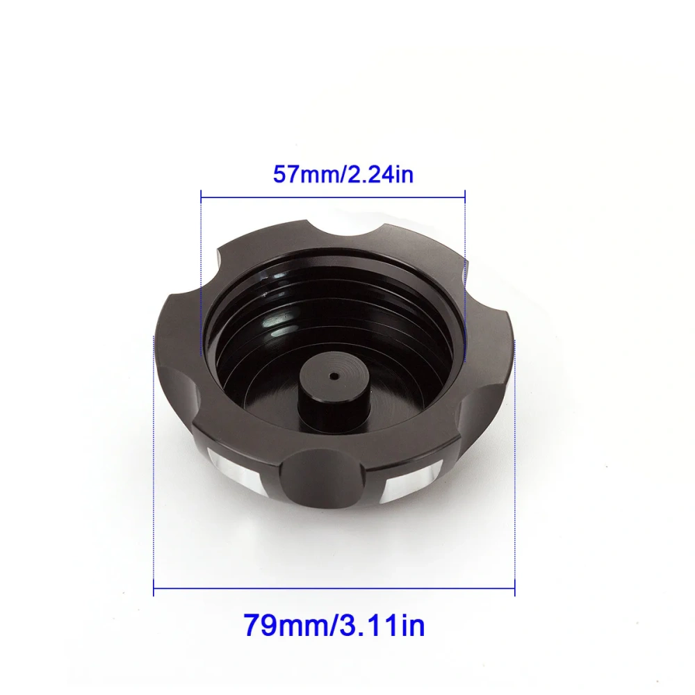 For Honda CRF250 CRF450 CRF230 2003 2004 2005 2006 2007 2008 2009 2010 2011-2017 CNC Aluminum Fuel Tank Cap Gas Oil Tank Cover