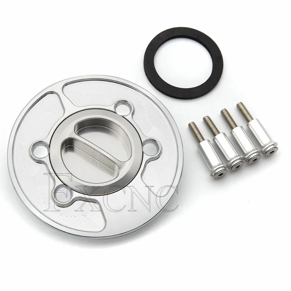 For BMW S1000RR 2010-2022 / S1000R 14-22 / R nine T 14-21 / R1200GS 08-12 / HP2 SPORT 2008-2011 CNC Keyless Fuel Tank Gas Cap