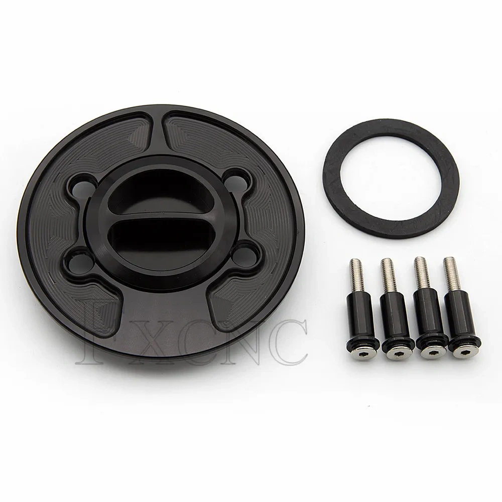 For BMW S1000RR 2010-2022 / S1000R 14-22 / R nine T 14-21 / R1200GS 08-12 / HP2 SPORT 2008-2011 CNC Keyless Fuel Tank Gas Cap