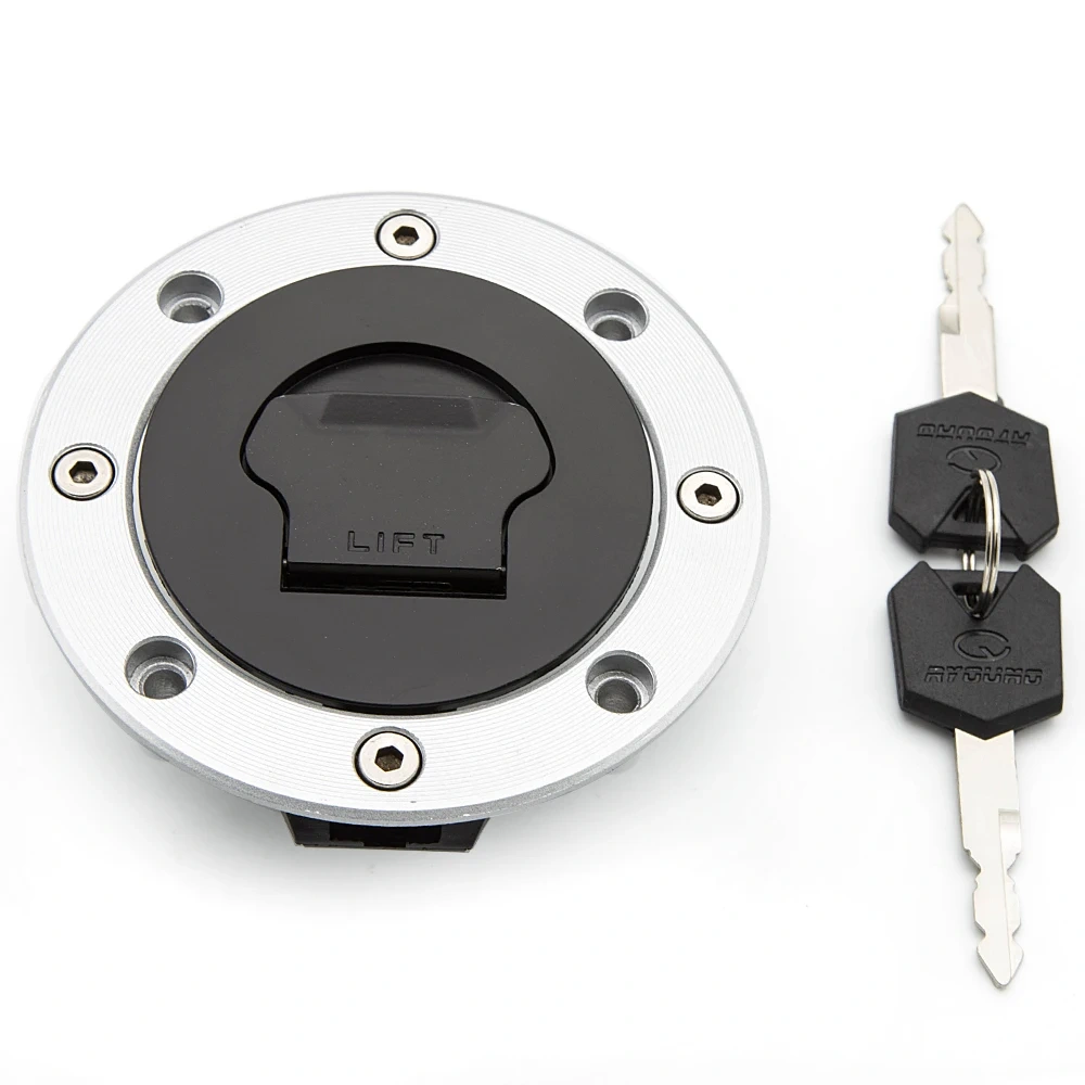 For Suzuki GSXR GSX-R GSX 600 750 1000 R GS500 GSF 400 600 1200 1250 Bandit TL1000 DL650 Motorcycle Fuel Gas Tank Cap Cover Lock
