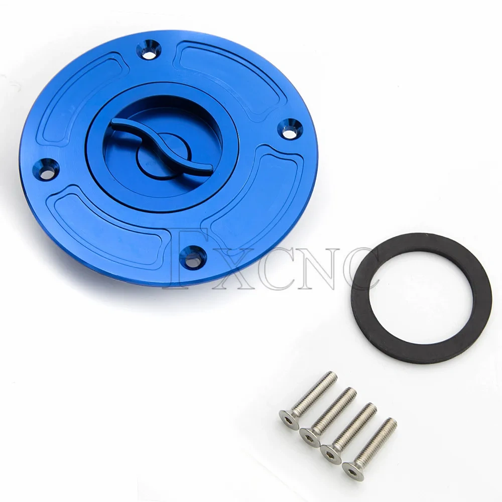 Motorcycle Fuel Tank Cover Gas Cap Keyless For Suzuki GSXR600 GSX-R GSXR 750 1000 GSF600 1200 Bandit Hayabusa GS500 SV650 TL1000