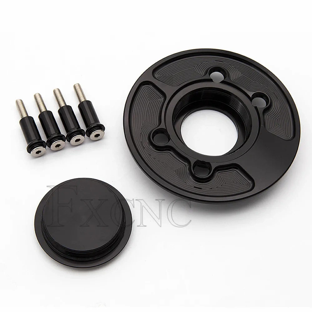 For BMW S1000RR 2010-2022 / S1000R 14-22 / R nine T 14-21 / R1200GS 08-12 / HP2 SPORT 2008-2011 CNC Keyless Fuel Tank Gas Cap