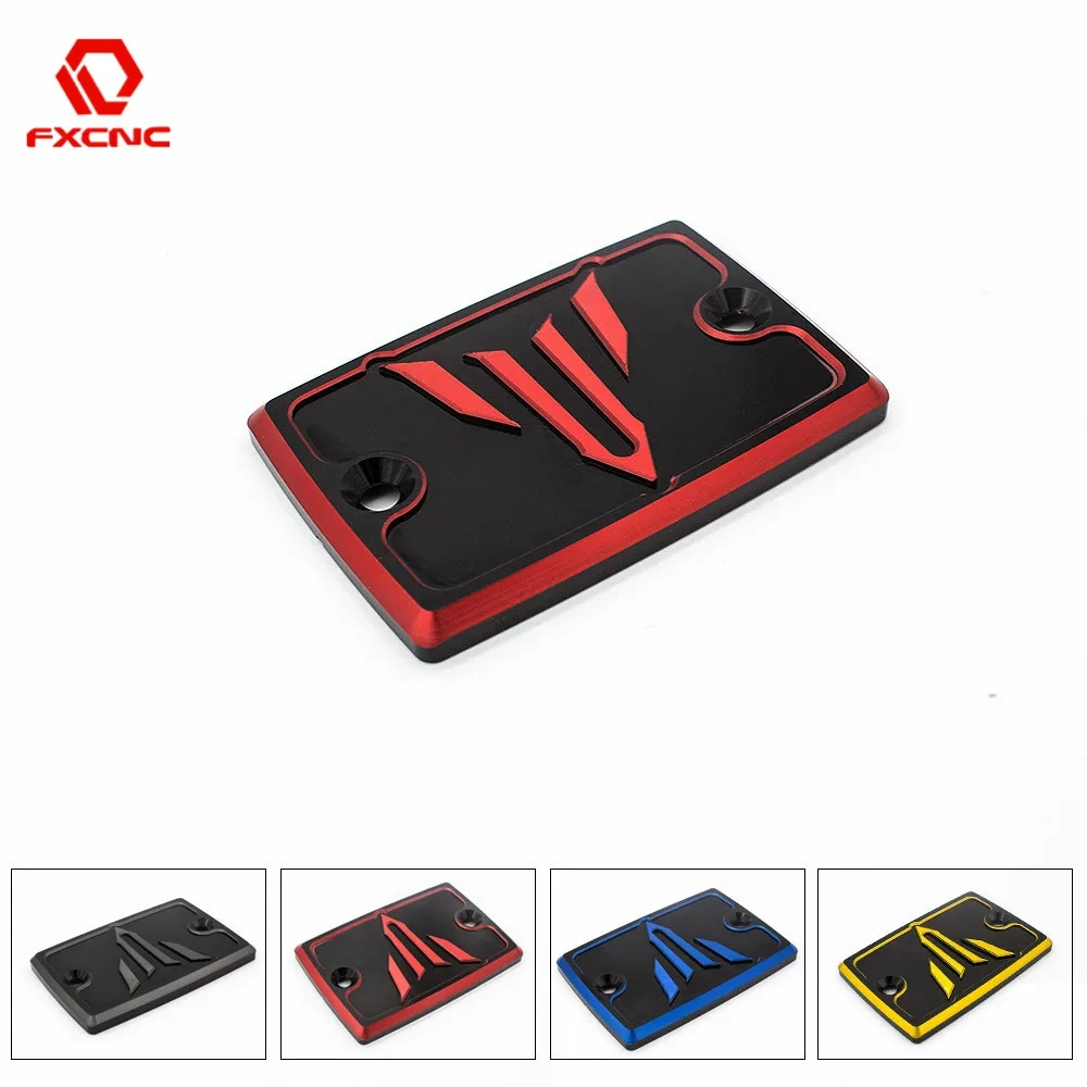 CNC Motorcycle Brake Master Cylinder Cap For Yamaha MT07 MT09 MT10 MT-07 MT-09 MT-10 MT 07 09 10 Front Fluid Reservoir Cover Cap