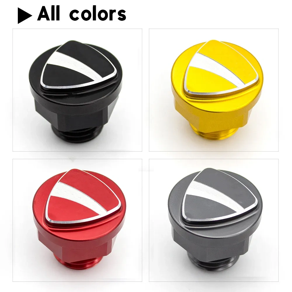 CNC Engine Oil Filler Screw Cap For Ducati Monster 696 796 797 821 1100 EVO 1200 1098/1198 848/EVO Panigale 899 959 1199 1299