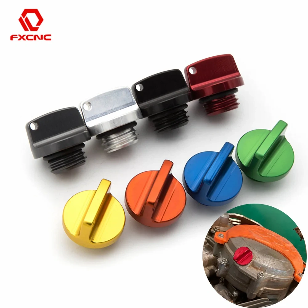 M23*3mm Oil Filler Plug Cap For XCF XC XCW XCFW SX SXF EXC EXCF 6 Days 125 250 350 450 525 530 300 2004-2021 2020 2019 2018 2017